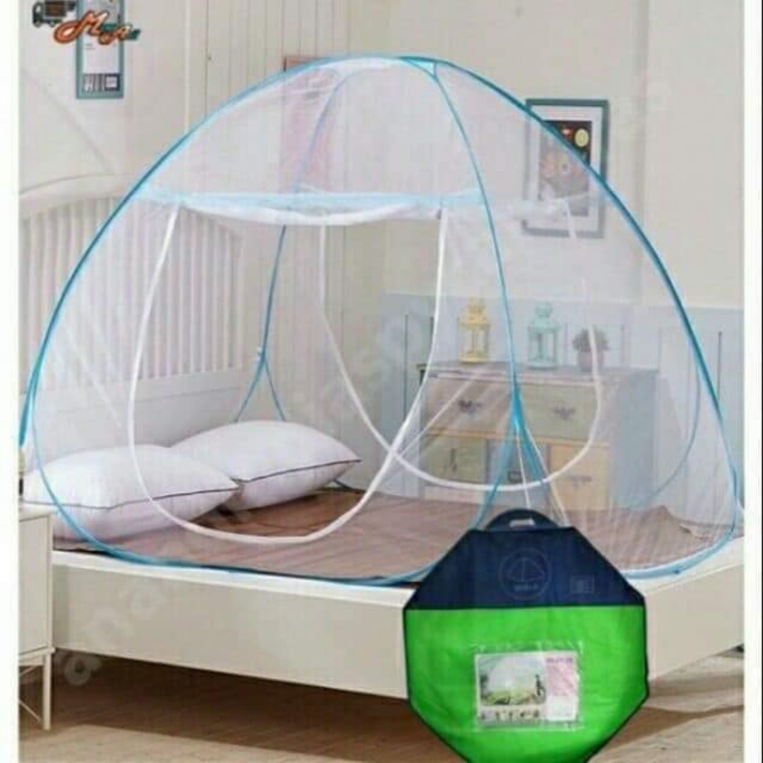 MOSQUITO NET TENT FOR KING AND QUEEN SIZE BED, Furniture & Home Living