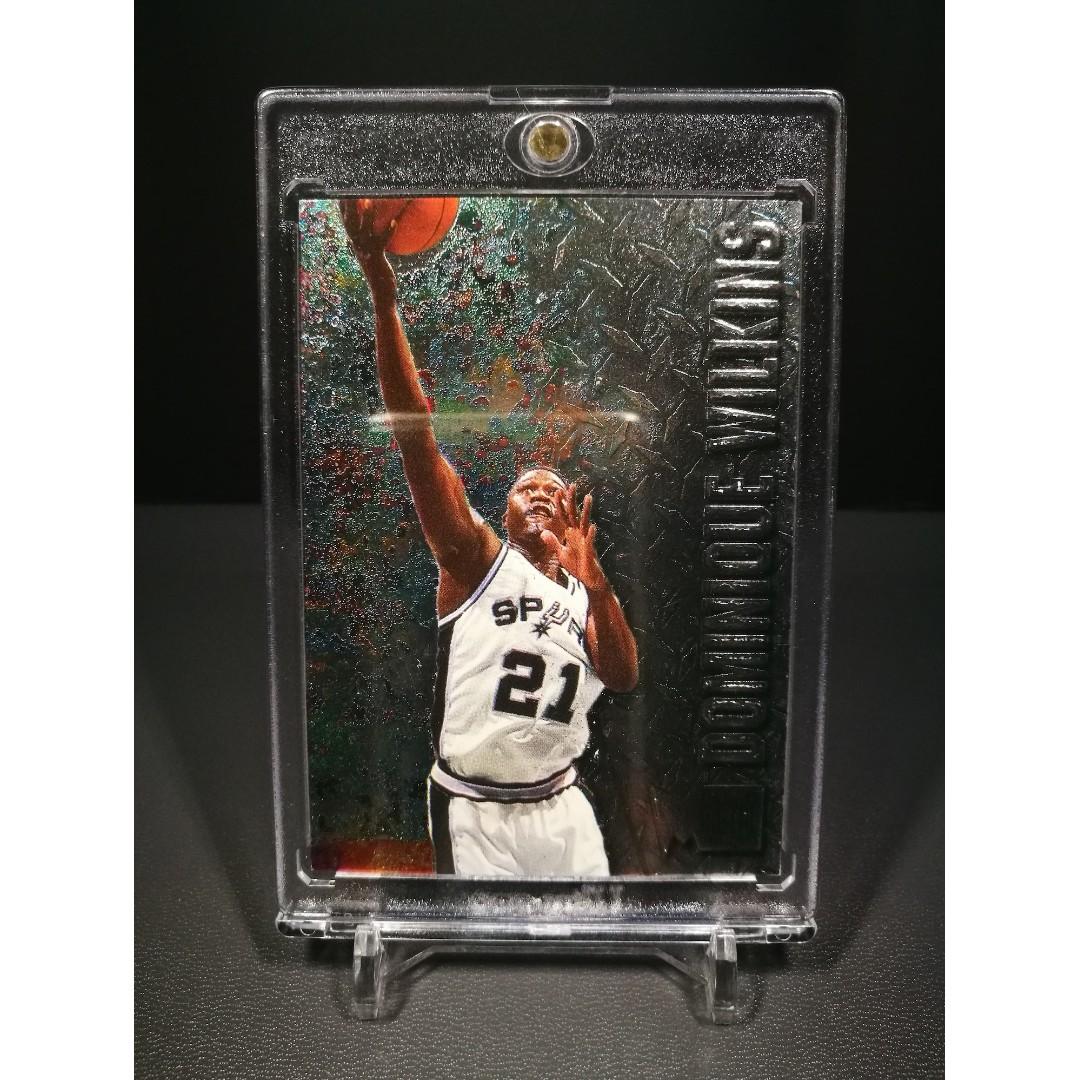 Nba Basketball Card Vintage 1997 Dominique Wilkins Metal Toys