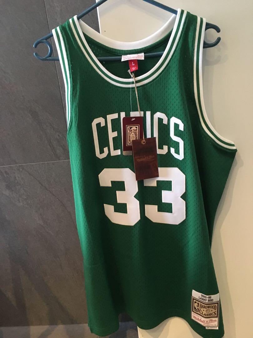larry bird jersey