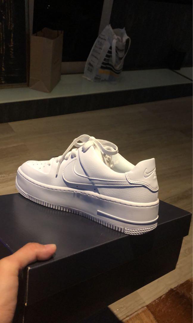 Nike air force 1 sage low white 7.5 top