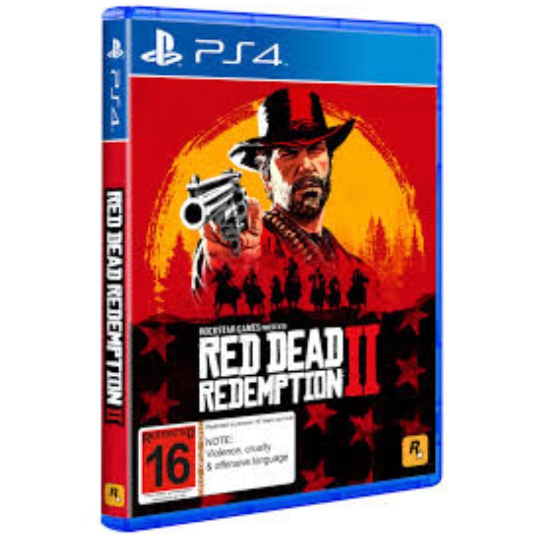 red dead redemption 2 second hand