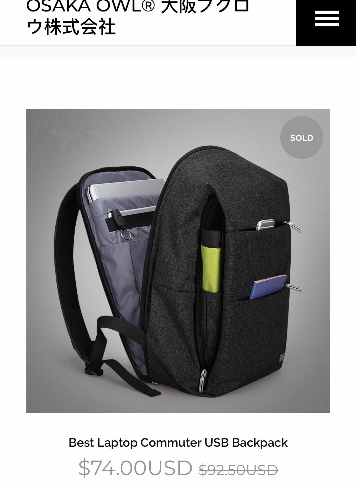 fjallraven kanken osaka