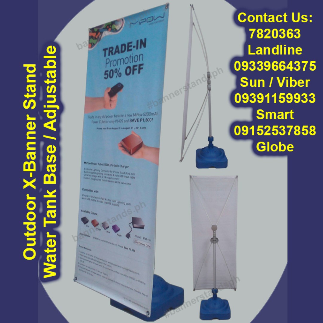 outdoor-x-banner-stand-water-tank-base-adjustable-2x5-2x6-3x5-3x6