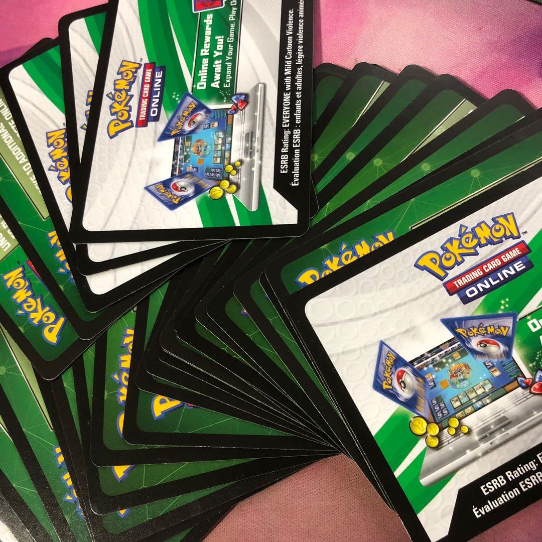 3x Random Assorted Code Cards Toys Hobbies Pokemon Tcgo