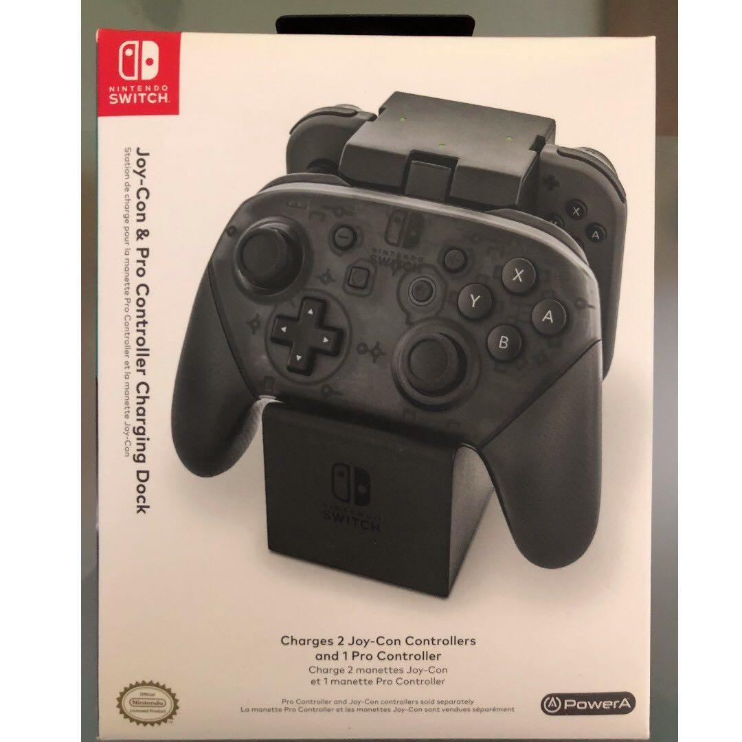 nintendo switch pro controller first charge
