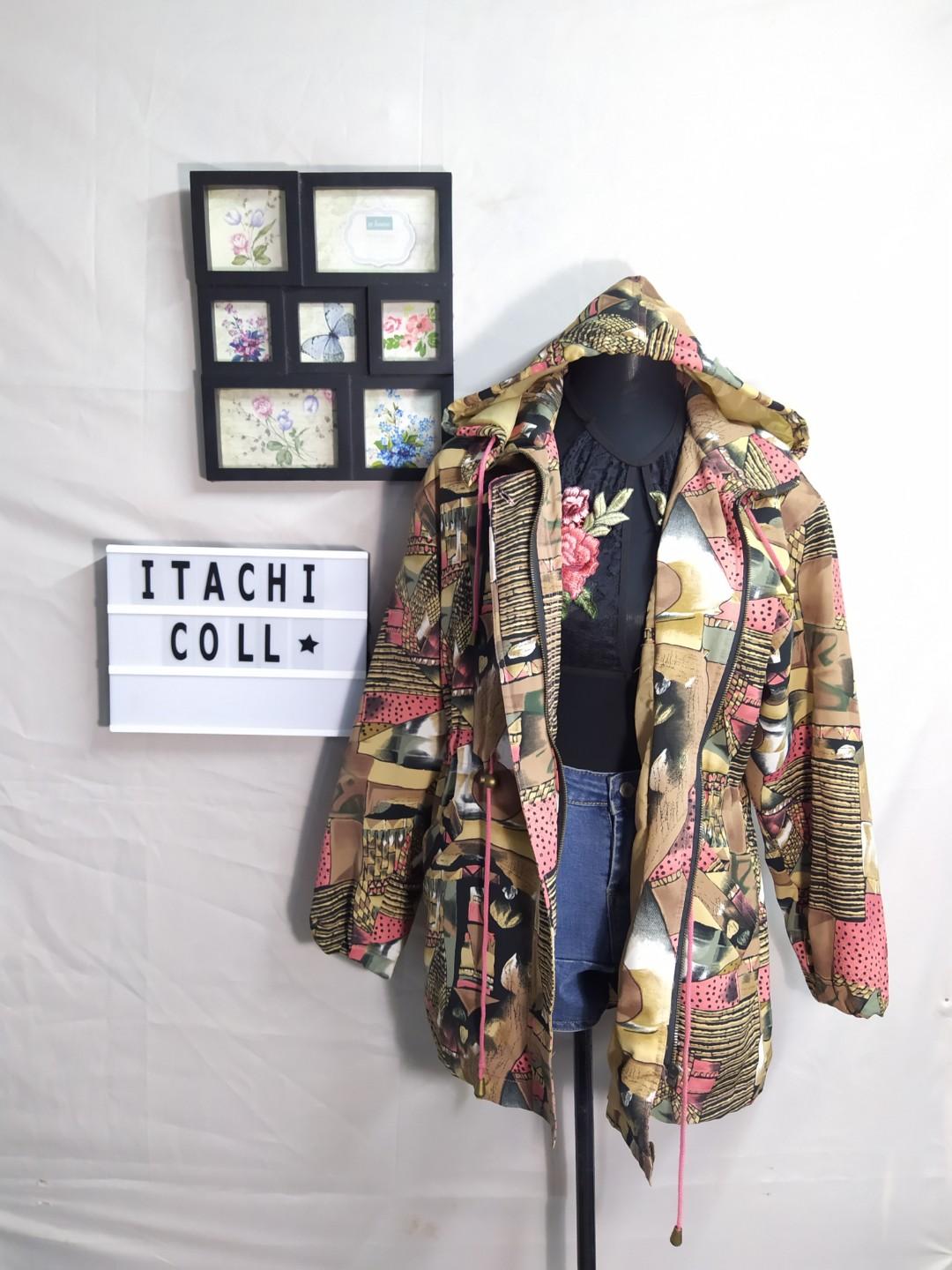 Preloved Printed Parka Jacket ❄️ (Category: Coats, Jackets and Outerwear) located in San Pablo. Submitted by itachicollection (Listing ID 249456132, Image 1). Description: Preloved❄️ HQ Printed Parka Jacket Large to 2xl Good as new 💜 P199.00 only - Thank you and Godbless 😘 Some of the clothes color/texture maybe a bit different because of the lighting of camera. Will indicate if it's Flawless or with Flaw. All clothes are washed and to wear..