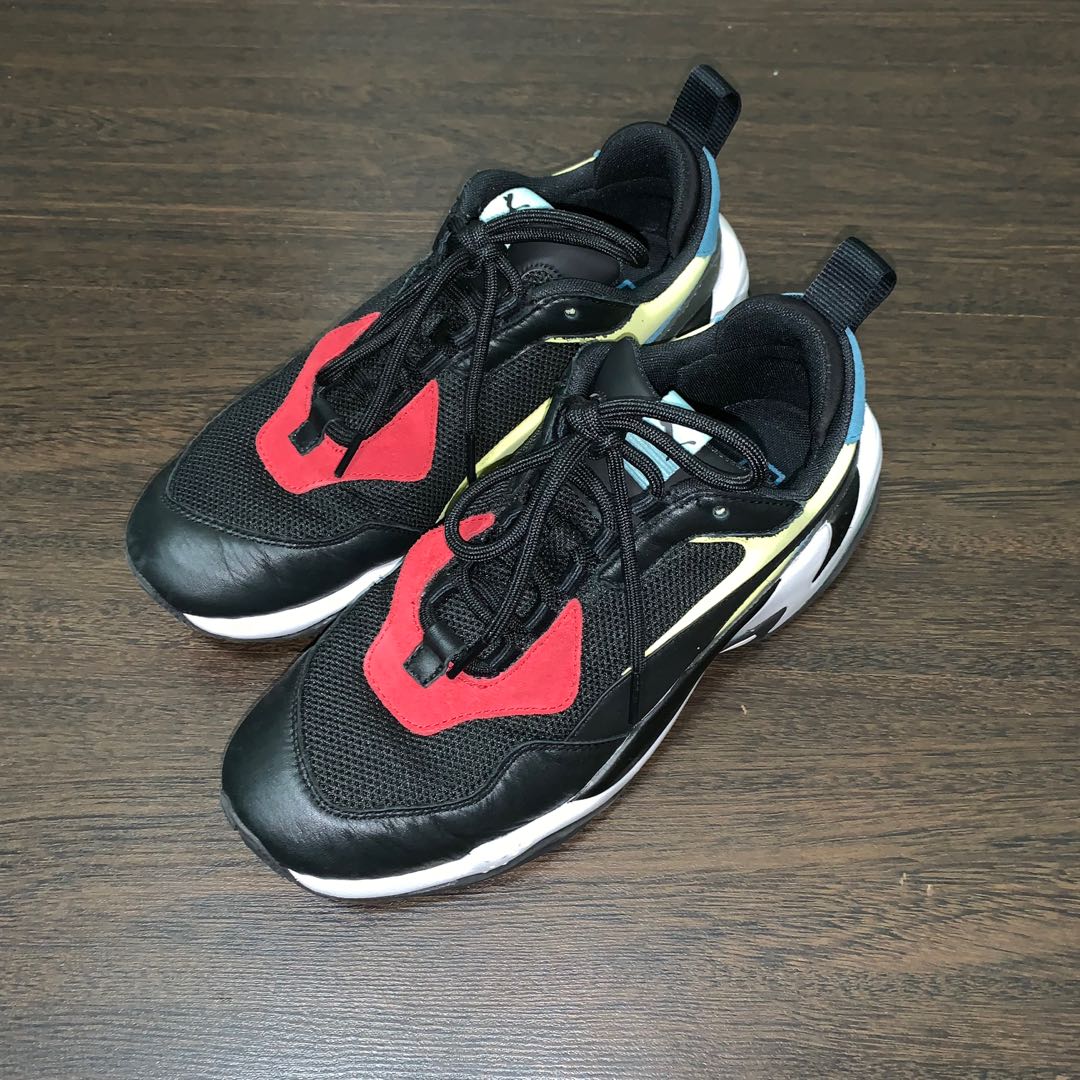 puma thunder spectra black and white