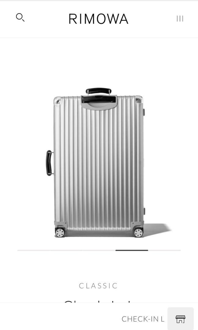rimowa classic check in l