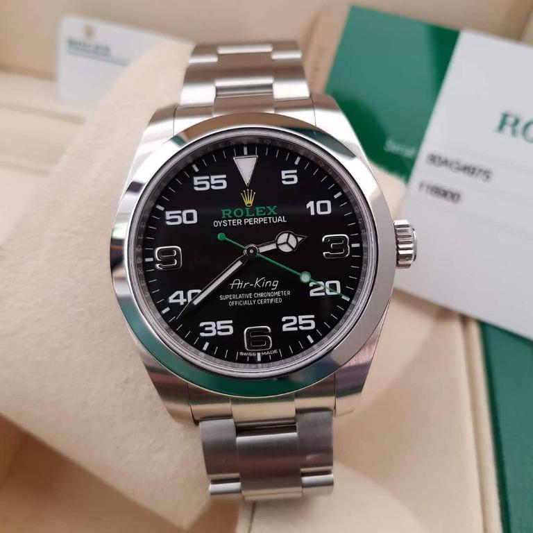 Jual rolex air king sale