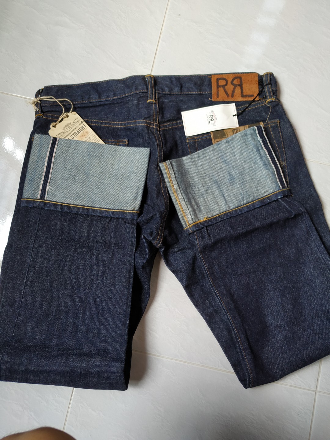 RRL Selvedge Jeans Men s Fashion Bottoms Jeans on Carousell