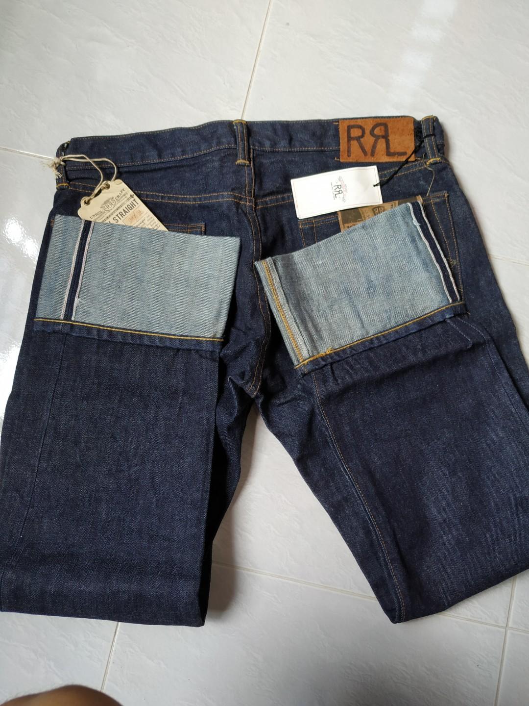 RRL Selvedge Jeans Men s Fashion Bottoms Jeans on Carousell