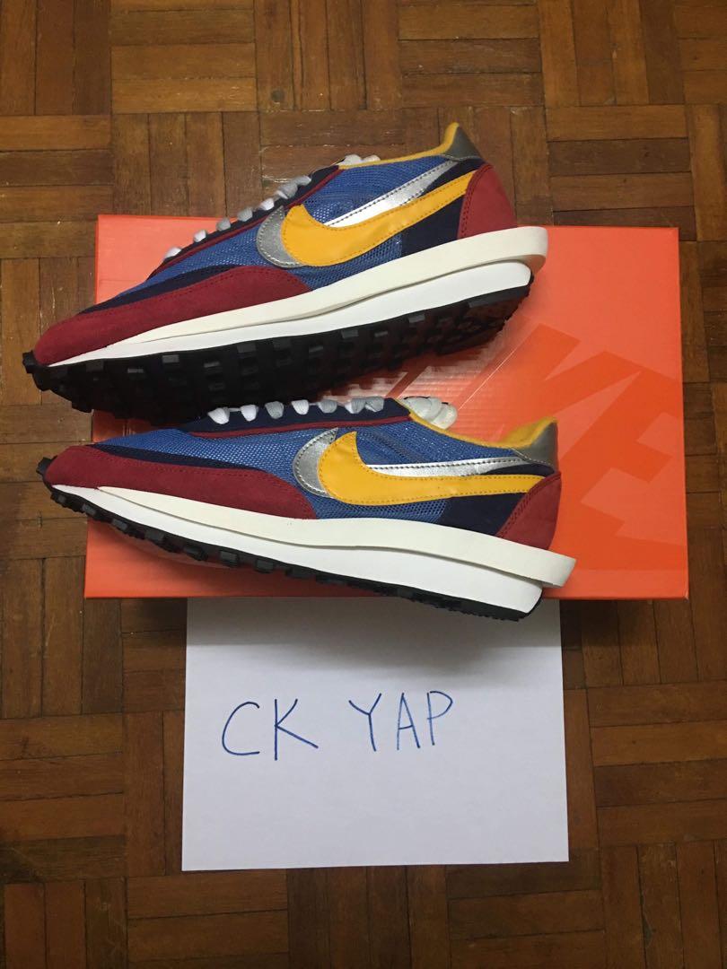 sacai blue waffle