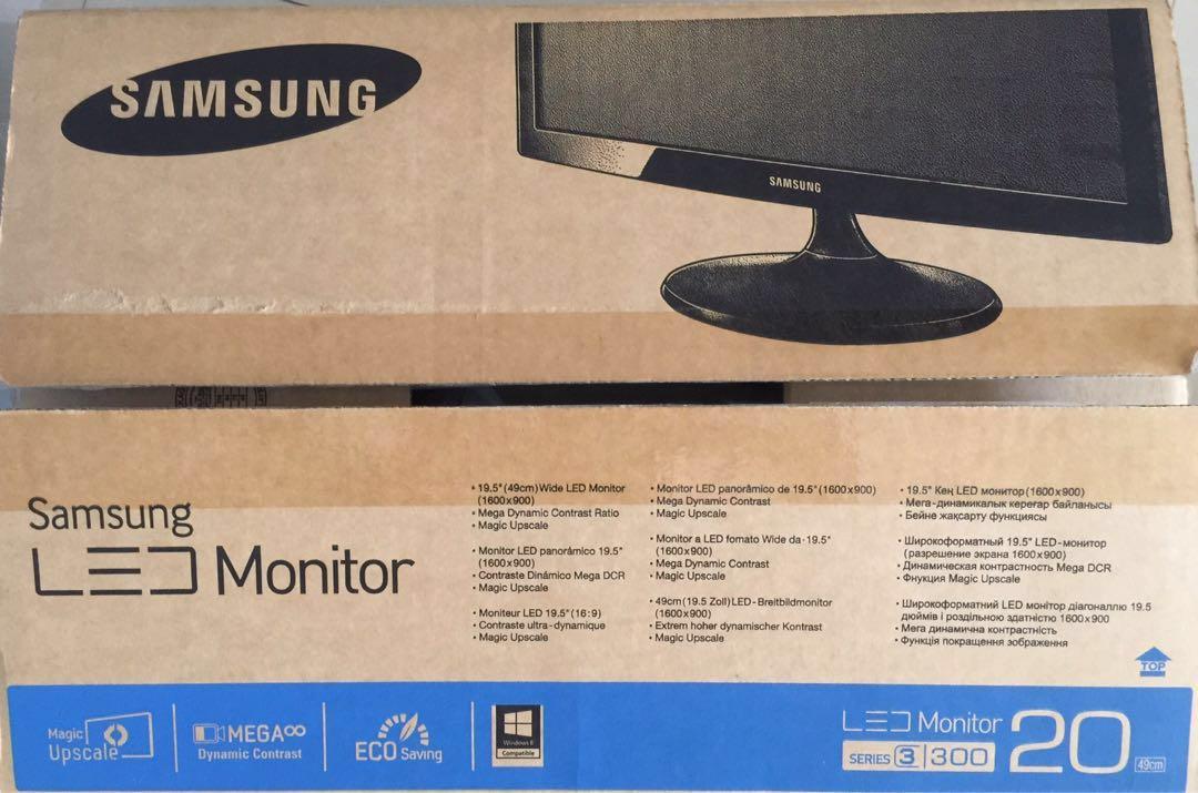 Samsung LED Monitor Series 3300 20inch, Computers & Tech, Parts