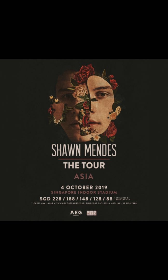 Shawn Mendes tickets, Tickets & Vouchers, Event Tickets on Carousell