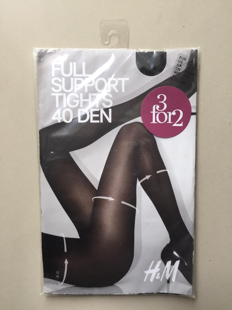 Stocking Hitam H\u0026M Black Full Support 