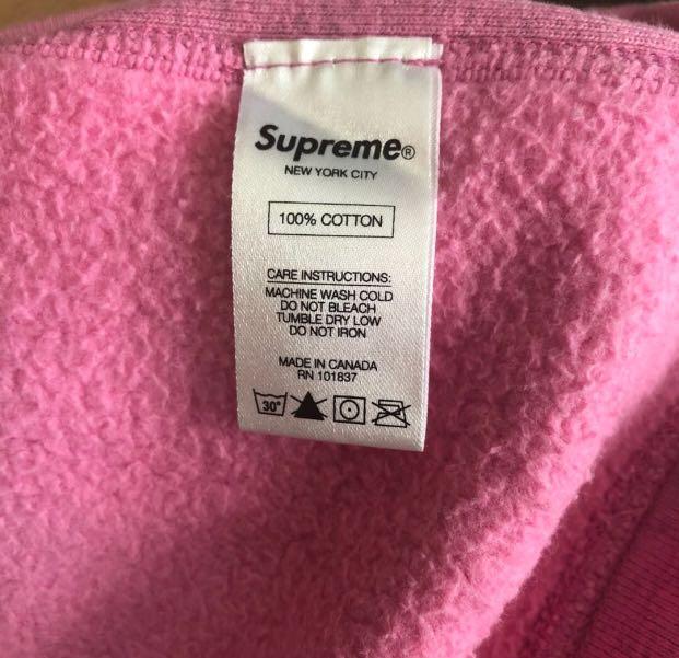 Supreme Heather Pink Box Logo