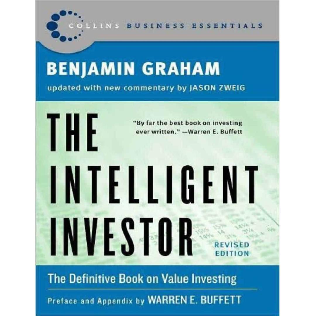 The Intelligent Investor by Benjamin Graham. The Definitive Book on Value  Investing
