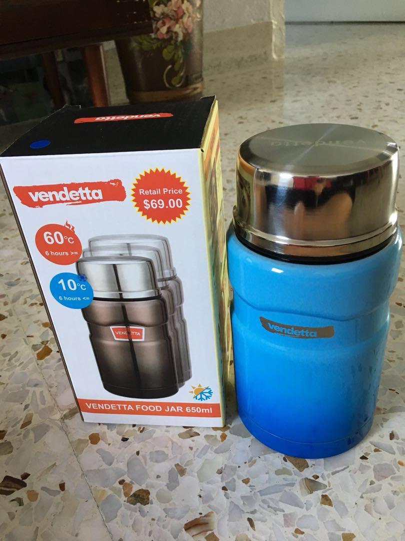 Large thermos for store food