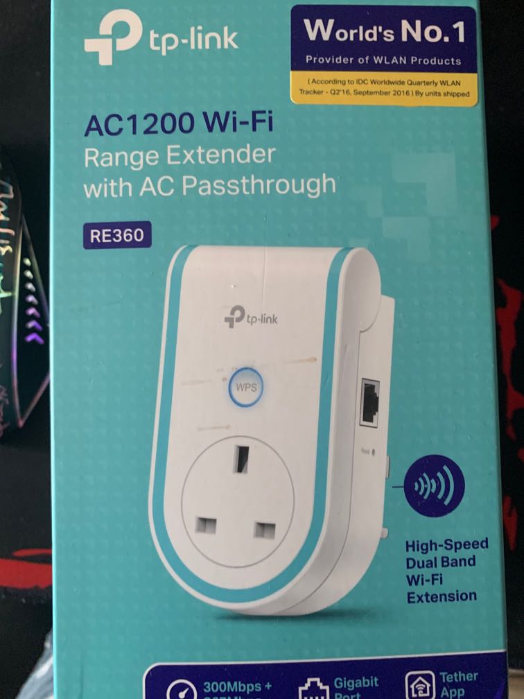 Tp 1200 Router Repeater TP link AC1200 Wifi Repeater, Computers & Tech, Parts & Accessories ...