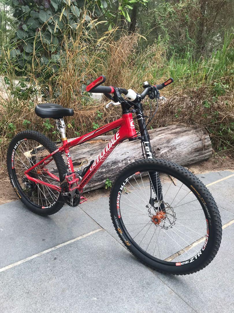 Upgraded Cannondale Lefty Mountain Bike Bicycles Pmds Bicycles