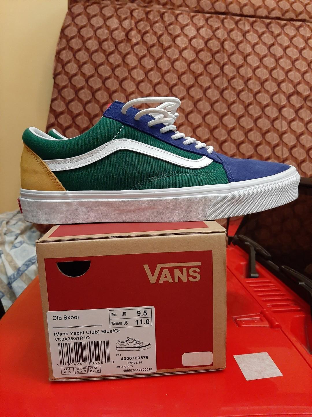vans yacht club size 11
