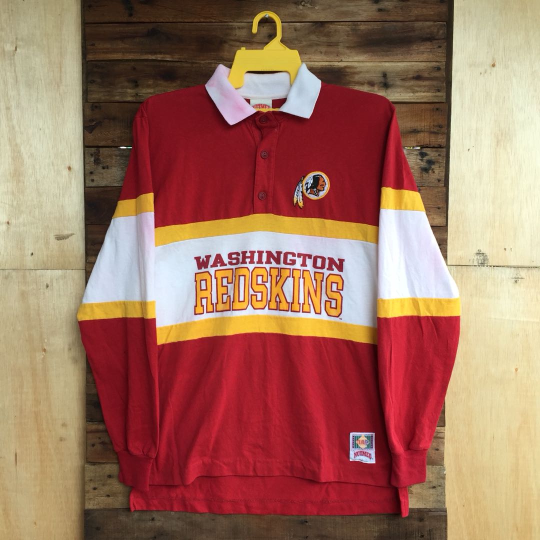 Vintage NFL Washington Redskins Polo Longsleeve, Men's Fashion, Tops &  Sets, Tshirts & Polo Shirts on Carousell