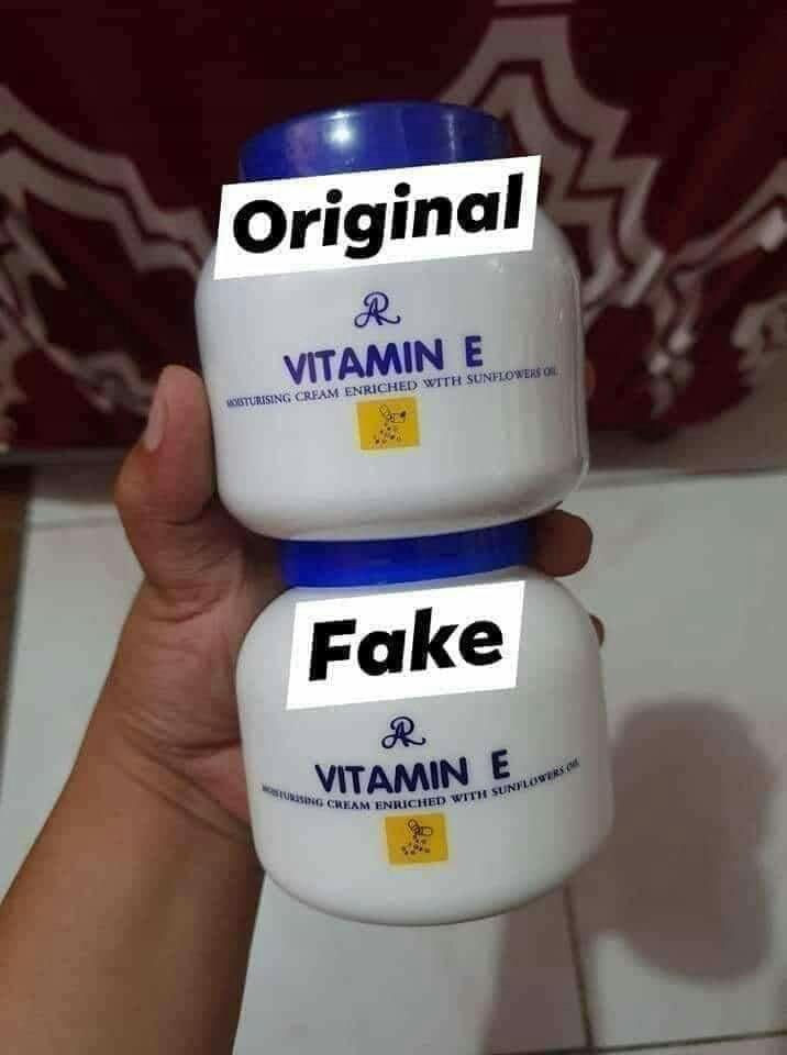 vitamin e original and fake