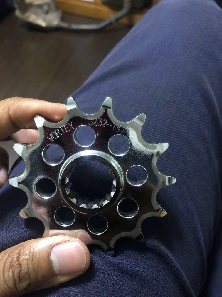 DRZ400SM Vortex front sprocket 14T Motorcycles Motorcycle