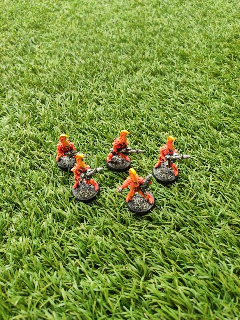 Warhammer 40k Eldar Fire Dragons X5 Toys Games Others On Carousell