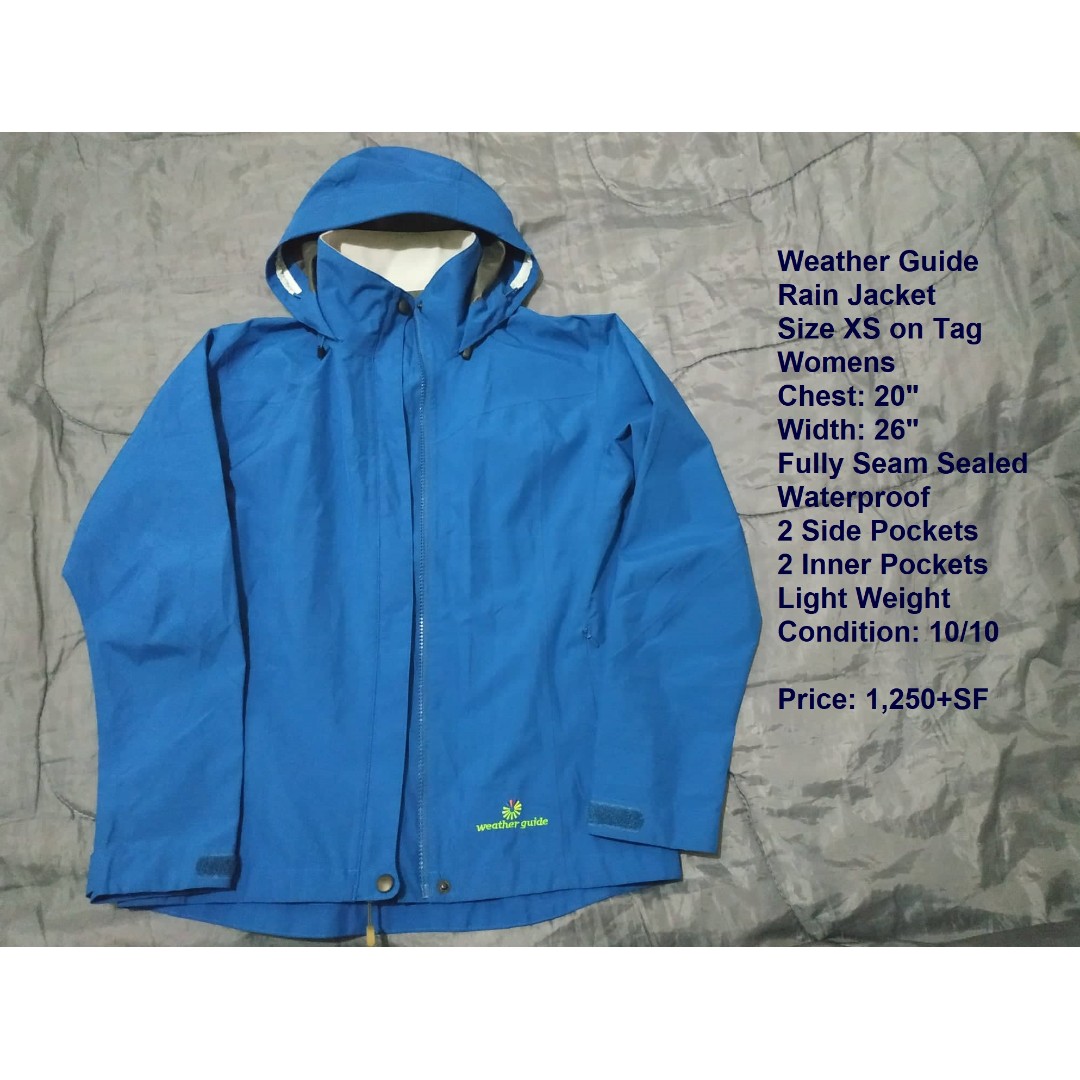 Weather Guide Waterproof Rain Jacket