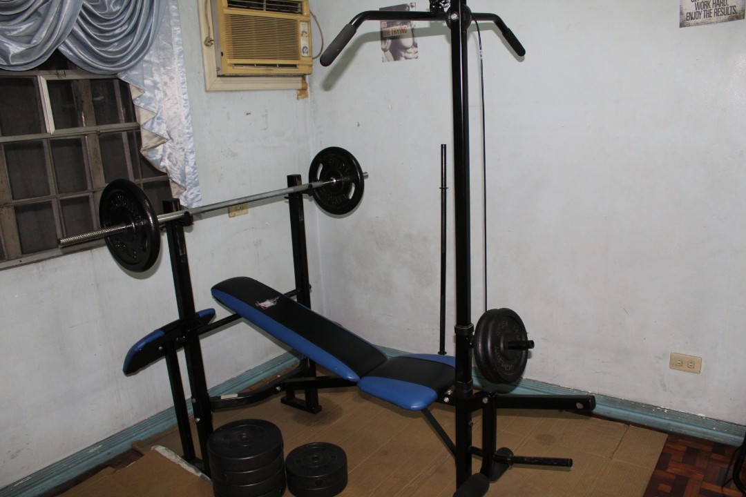 5ft bench on sale press bar