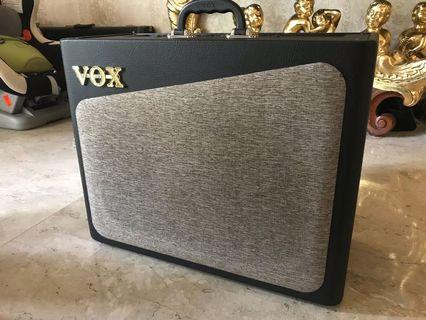 Vox Av 30 tube guitar amplifier amp with preamps and effects