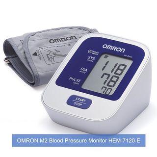 [Sale] Brand New & Authentic OMRON Healthcare M2 Basic Automatic Blood Pressure Monitor and 2 YRS WARRANTY & FREE SAME DAY DOORSTEP DELIVERY at S$63!