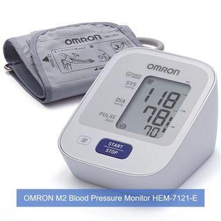 [Sale] Brand New & Authentic OMRON Healthcare M2 Upper Arm Blood Pressure Monitor and 2 YRS WARRANTY & FREE SAME DAY DOORSTEP DELIVERY at S$68!