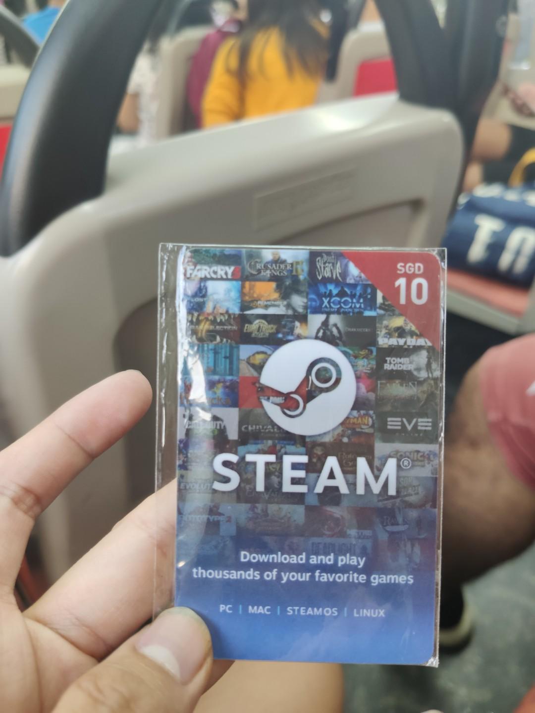 10 Steam Card Wallet