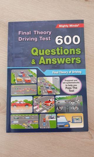 Questions and Answer for Final Theory Driving Test