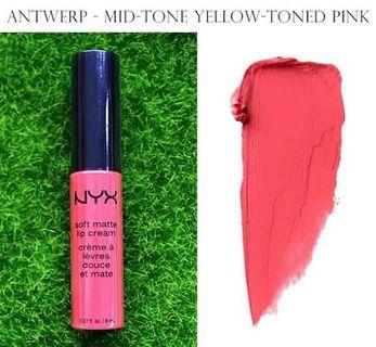 NYX soft matte lip cream