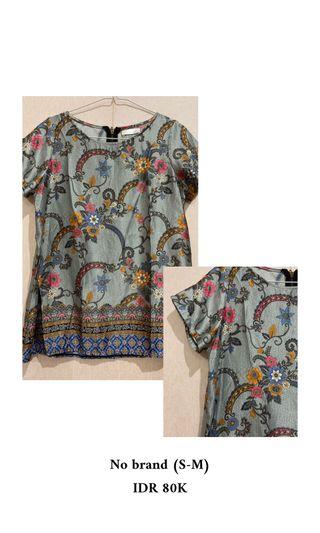 Batik Satin Top