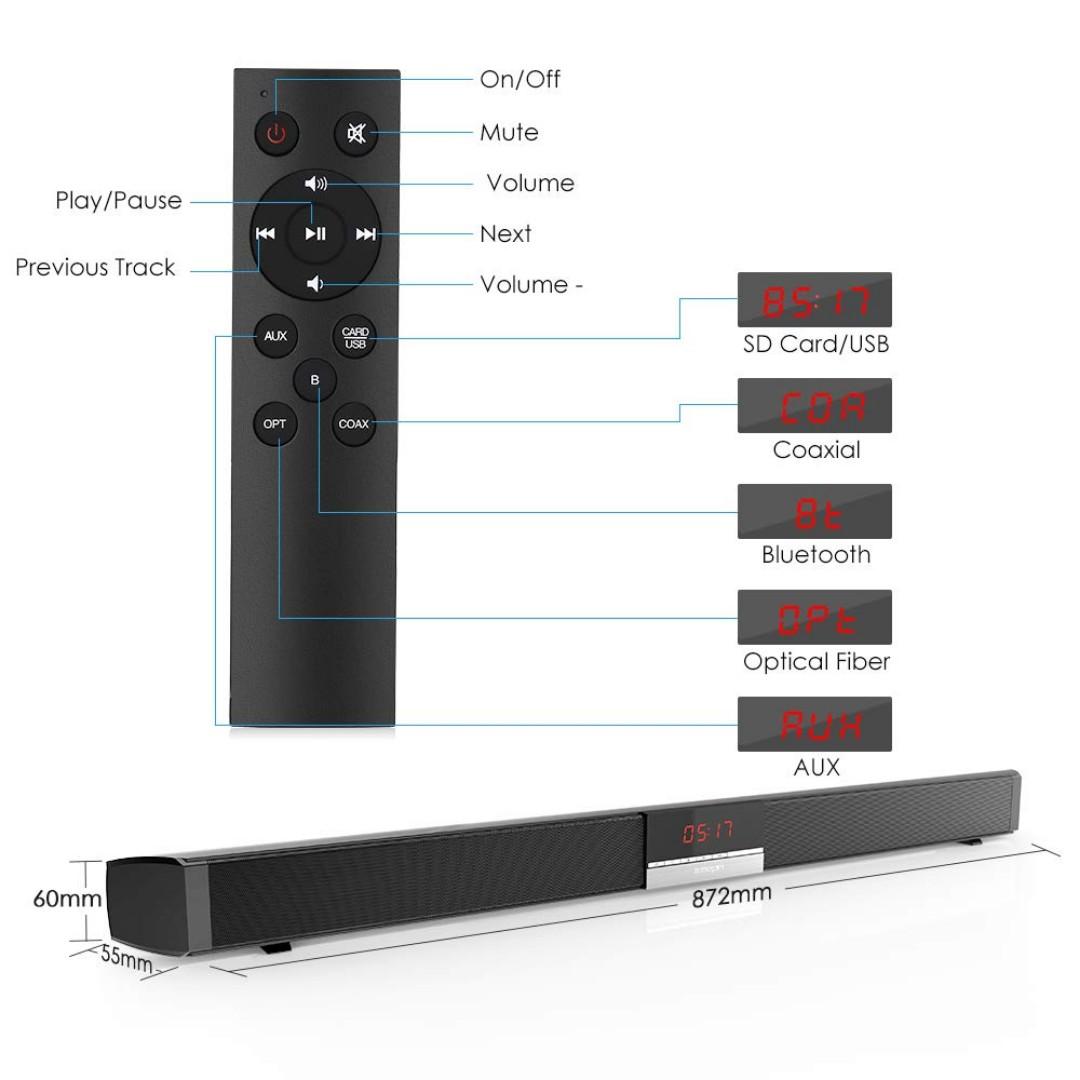 Soundbar zeepin 2025