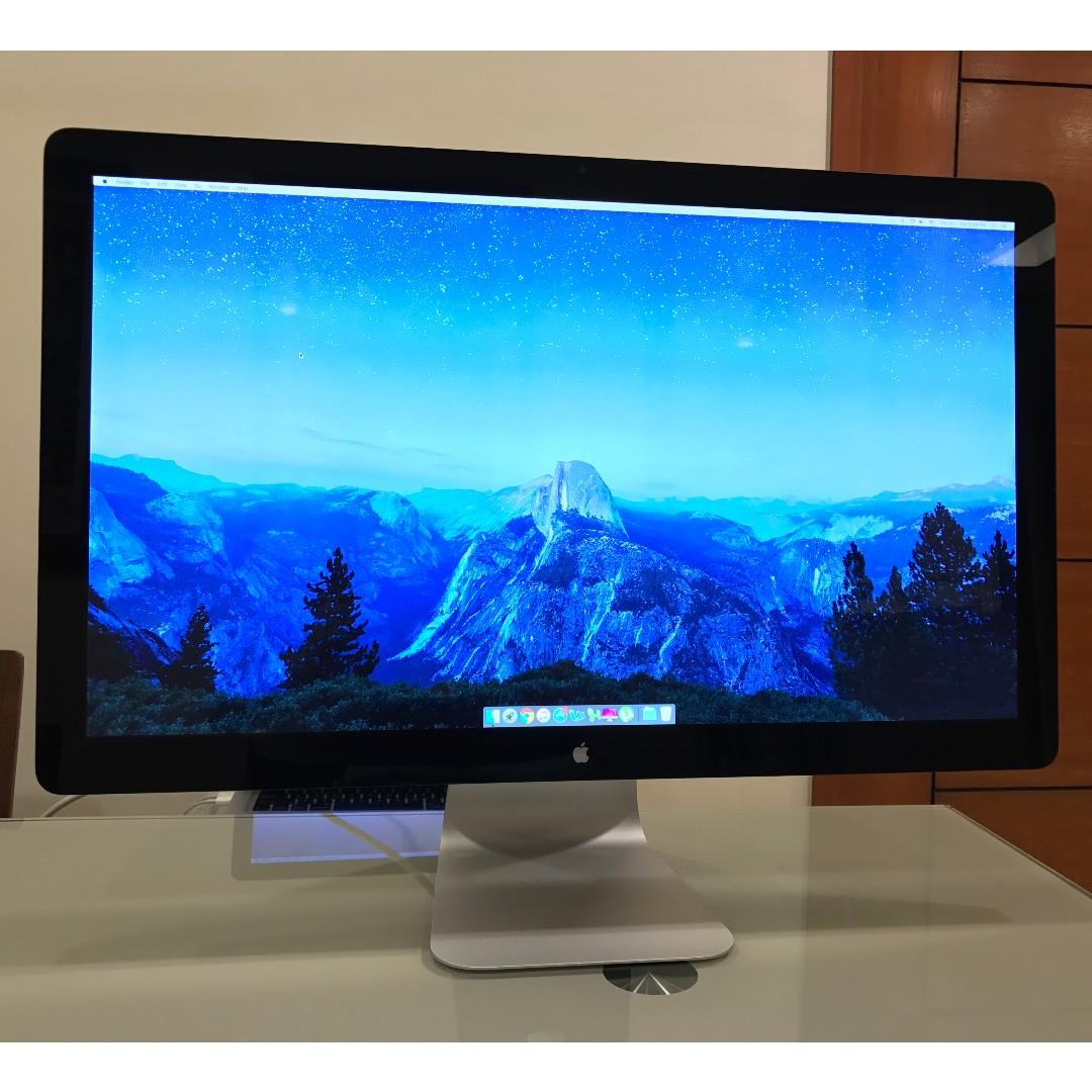 27 Apple Cinema Display Mac Macbook Computer Monitor Electronics Computer Parts Accessories On Carousell