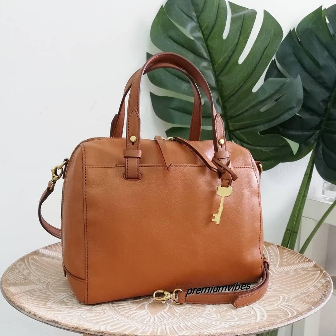 Fossil Rachel Satchel Tan