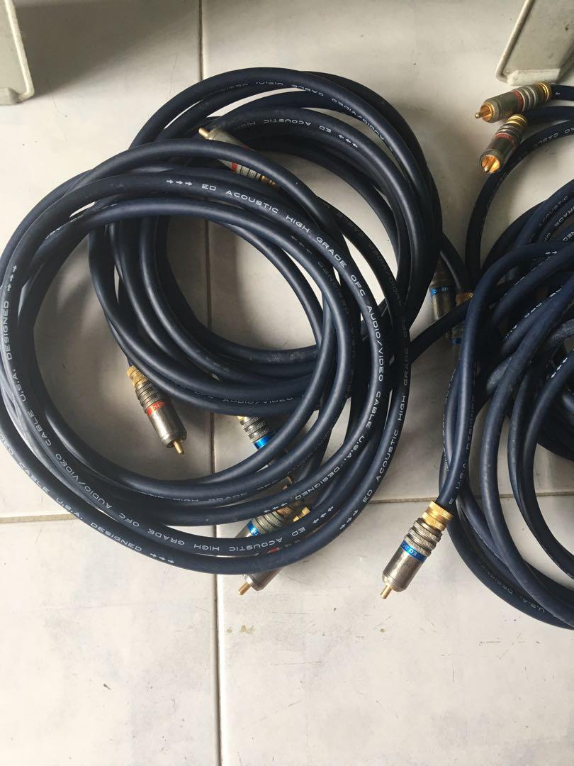 Acoustic high grade OFC av cable, Computers & Tech, Parts & Accessories