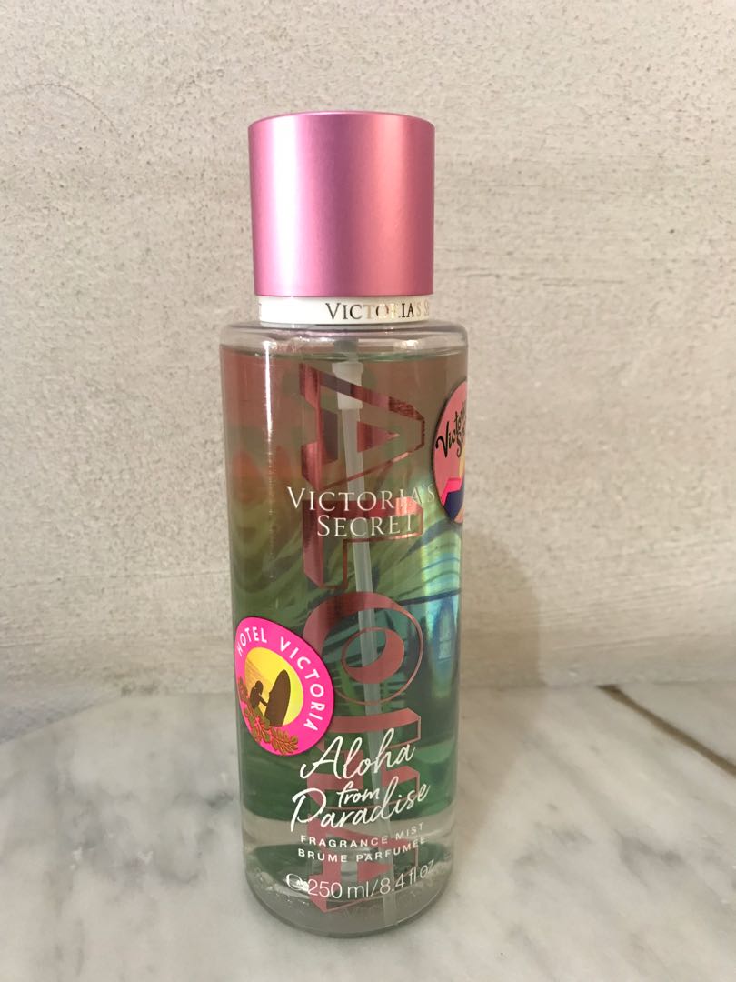 Aloha From Paradise Victoria S Secret Body Mist Kesehatan Kecantikan Parfum Kuku Lainnya Di Carousell