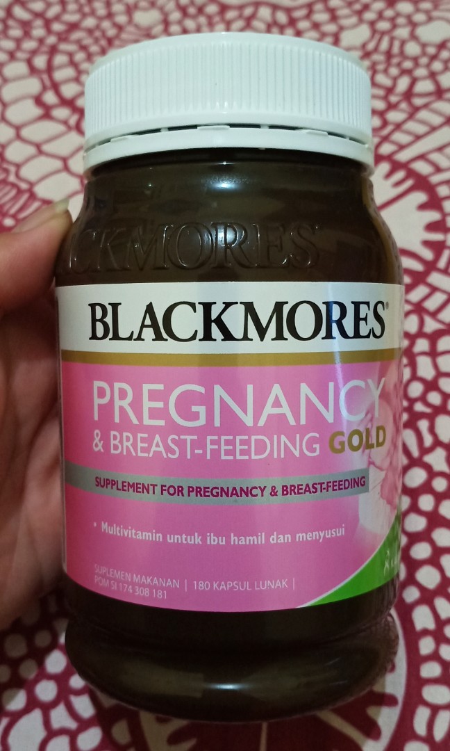 Blackmores Pregnancy Gold 180 Capsule, Kesehatan & Kecantikan, Parfum, Kuku & Lainnya di Carousell