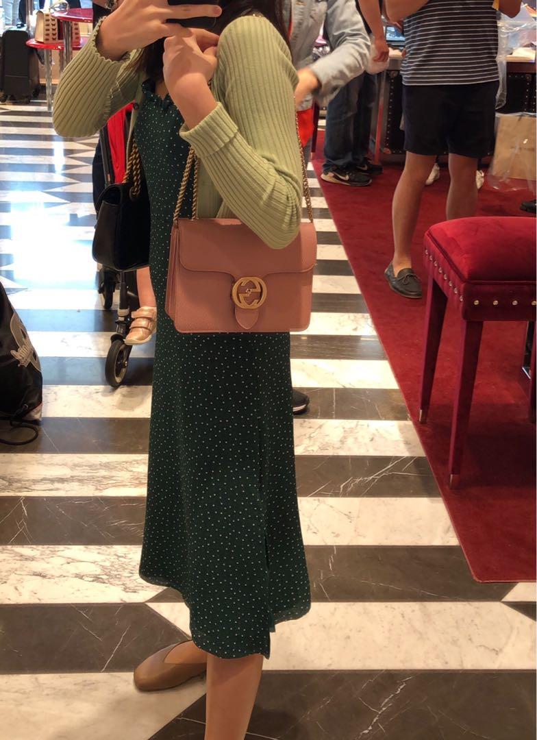BN Gucci Interlocking Chain Hand Bag Pink, Women's Fashion, Bags u0026 Wallets,  Cross-body Bags on Carousell