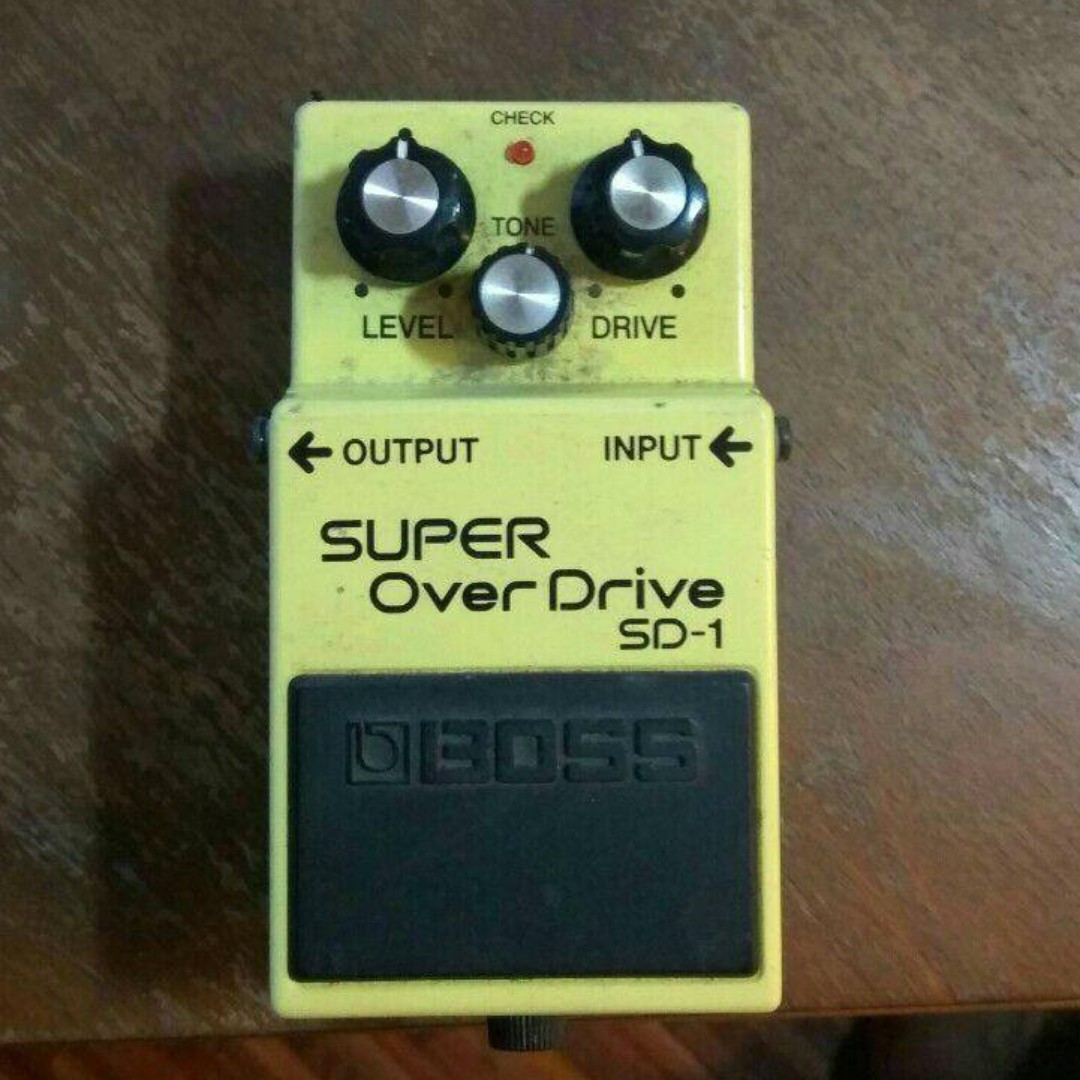 Boss SD-1 Super Overdrive Guitar Pedal SD1 Stompbox effects