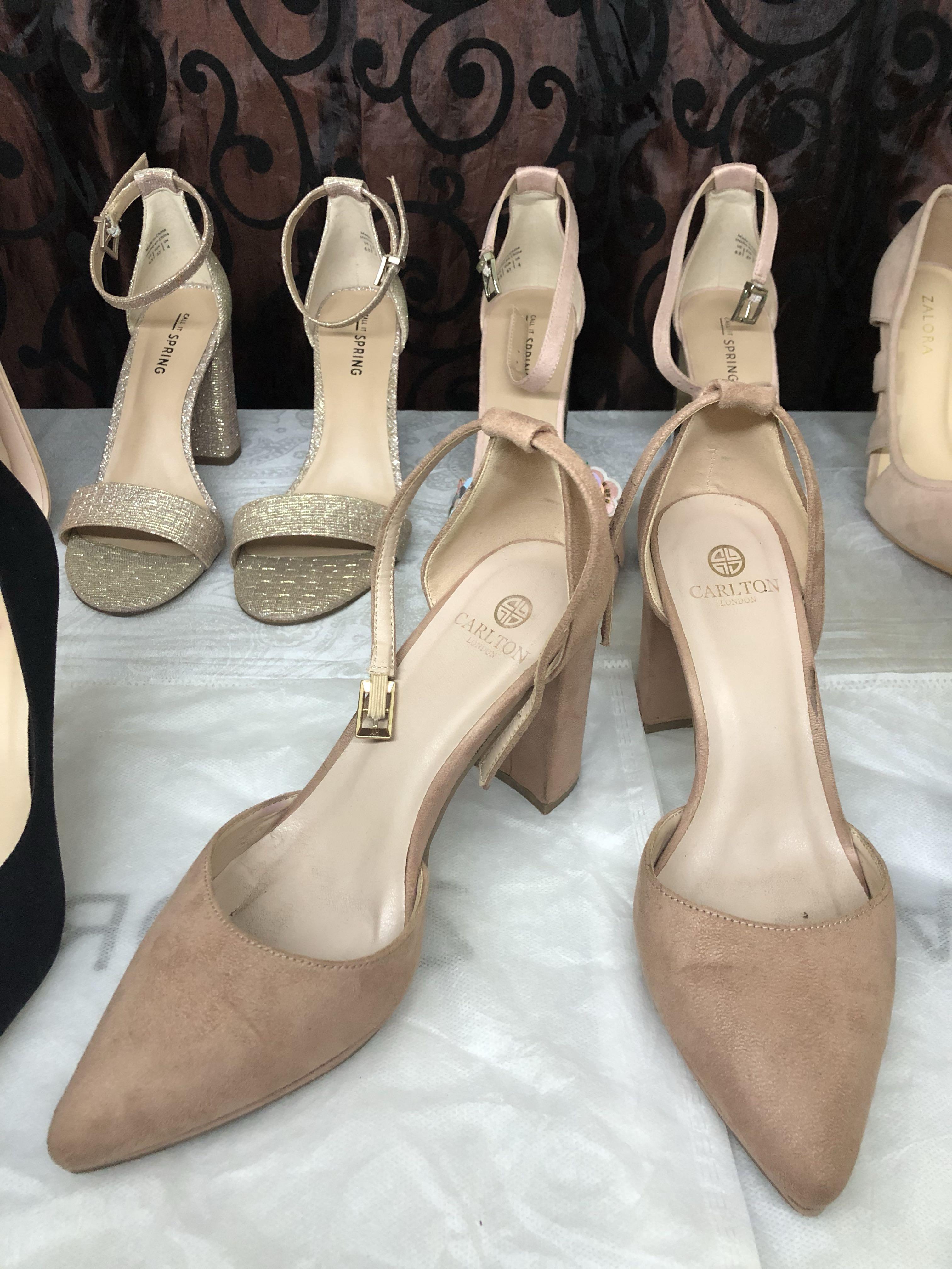 carlton london block heels