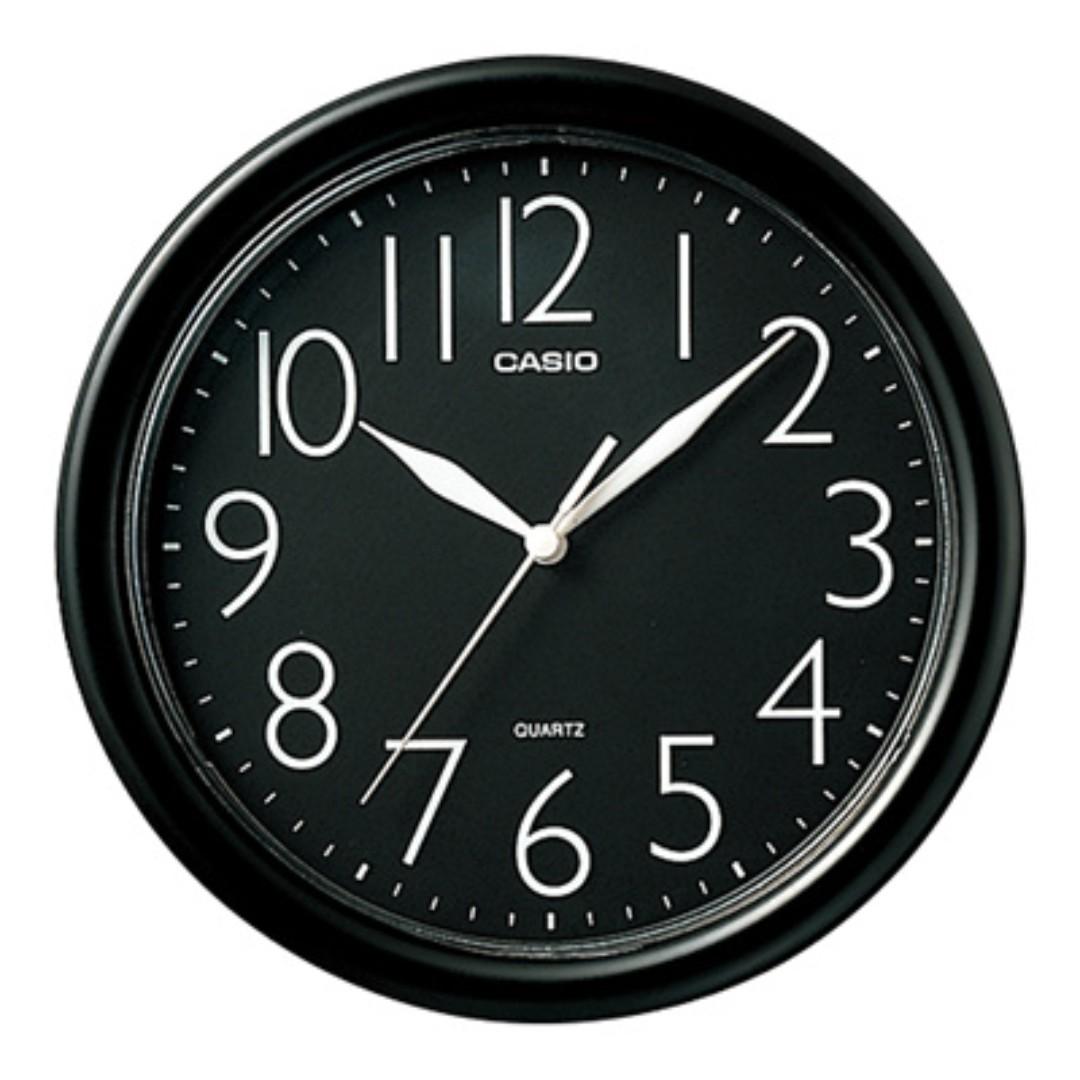 CASIO wall clock IQ01, Furniture & Home Living, Home Decor, Clocks on