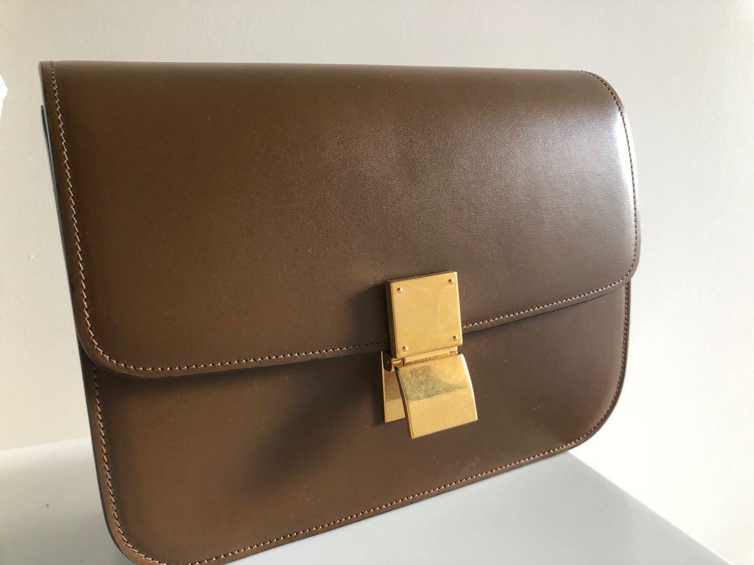 celine box caramel