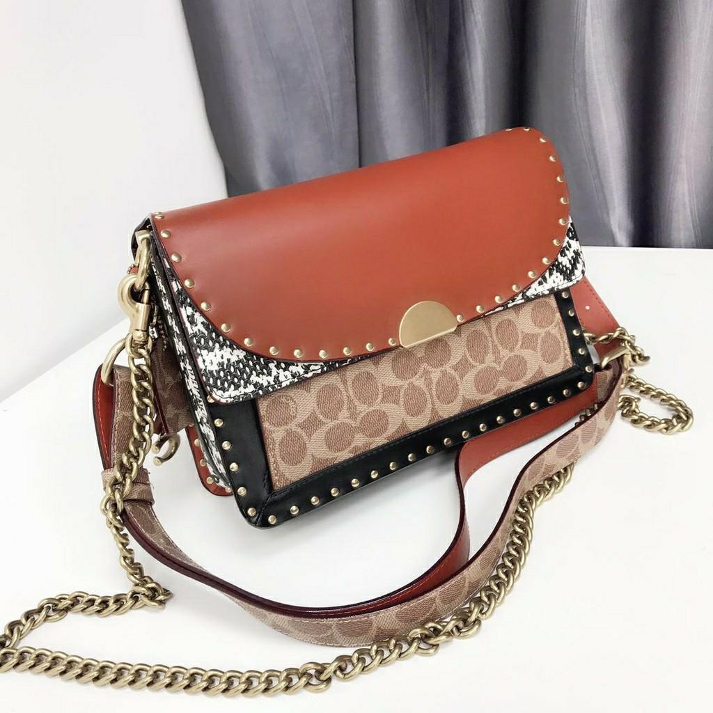 Coach dreamer best sale shoulder bag snakeskin